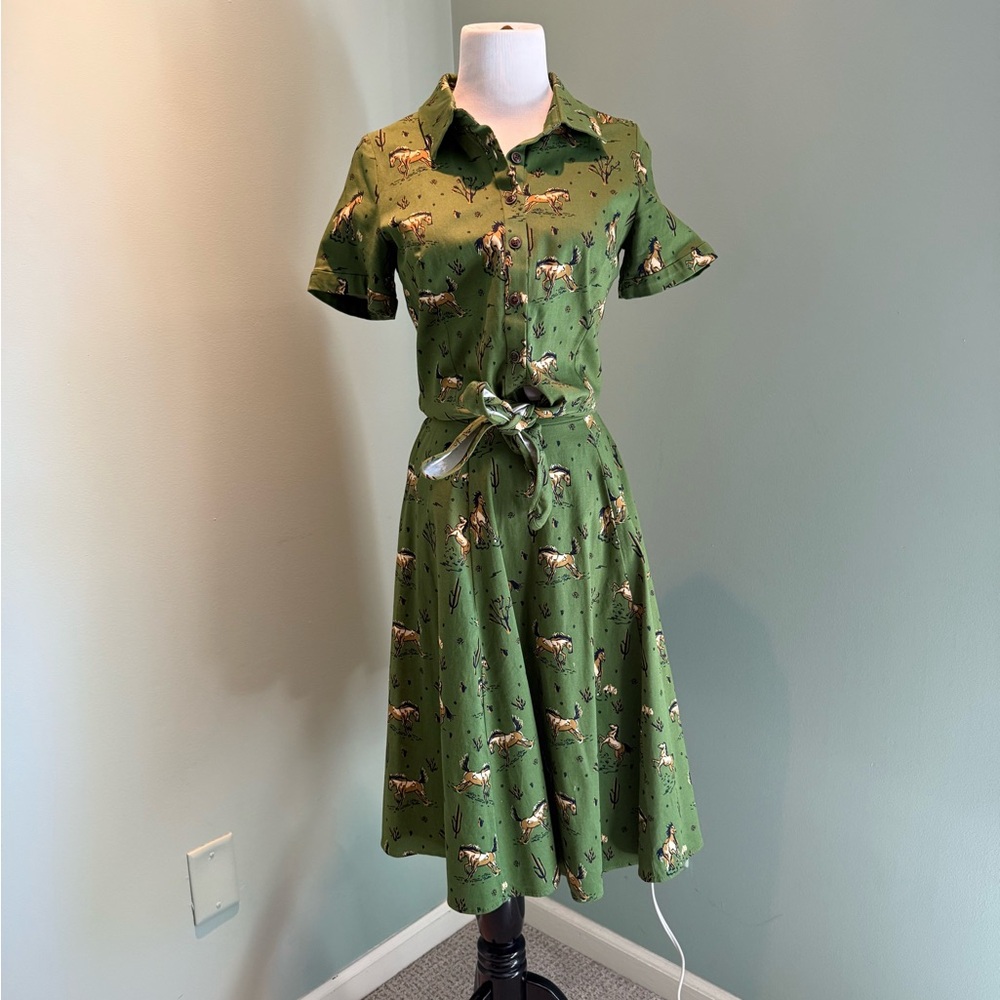 Collectif Clothing Wild West Skirt & Top